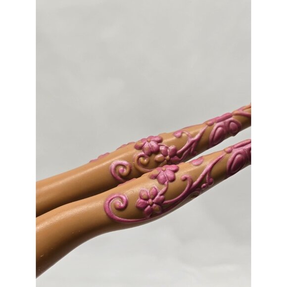 2005 Barbie Fairytopia Mermaidia Elina African American doll- NO WINGS- HTF - Picture 14 of 16